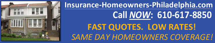 homeowners Insurance from Insurance-Homeowners-Philadelphia.com - Free Pa home Insurance Quotes - Low cost Philadelphia homeowner's insurance packages.